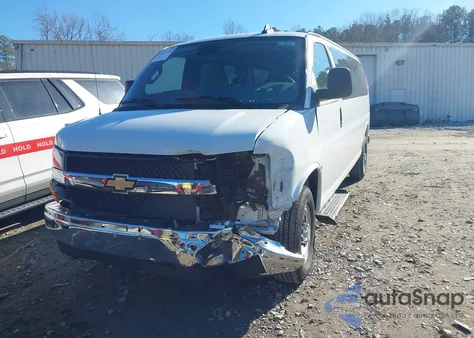 2025 Chevrolet Express Passenger Rwd 3500 Extended Wheelbase Lt из США, поврежденный, VIN 1GAZGPFP0S1258881